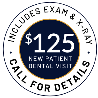 $125 New Patient special banner stamp