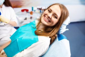 happy dental patient